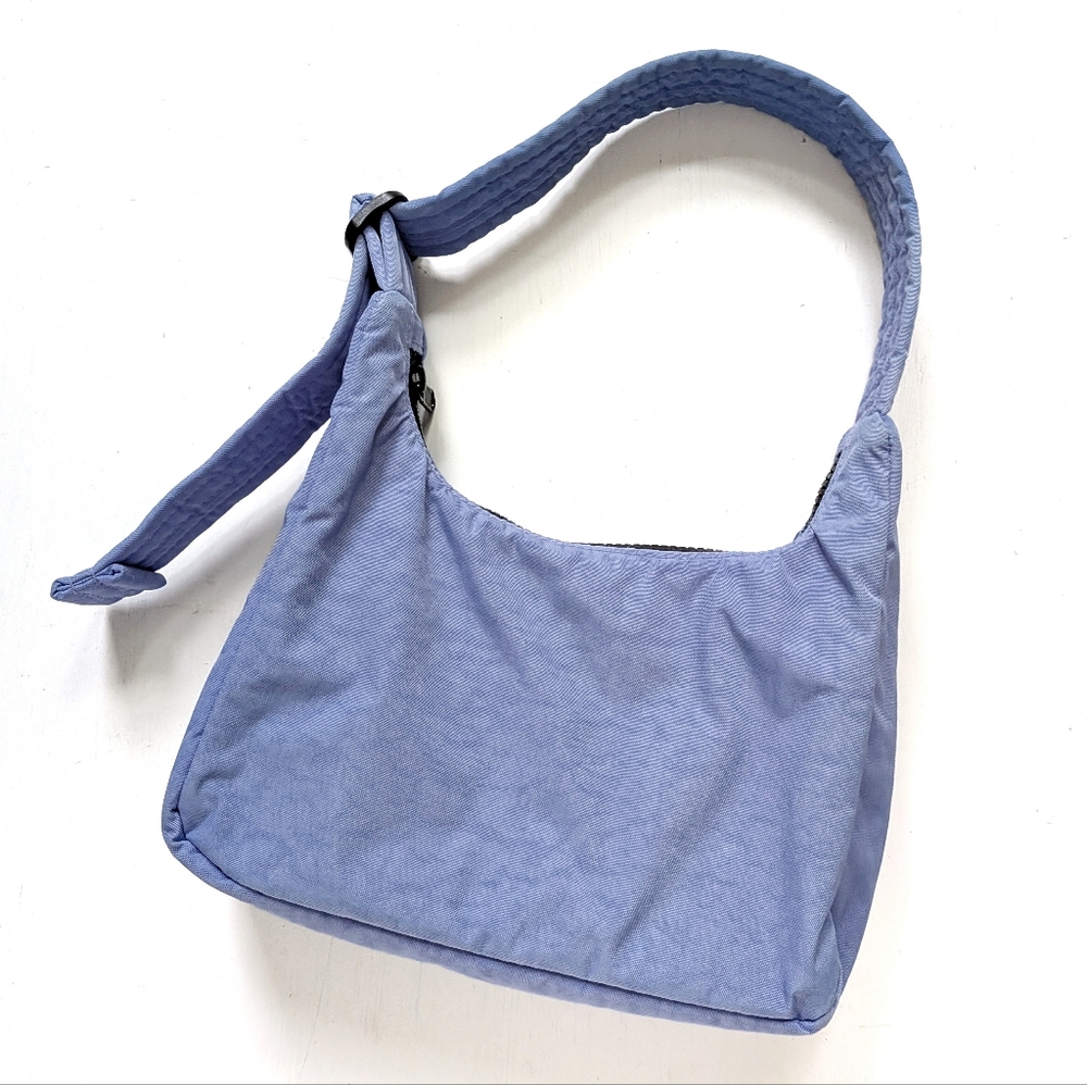 Baggu Mini Nylon Adjustable Strap Shoulder Bag In Bluebell